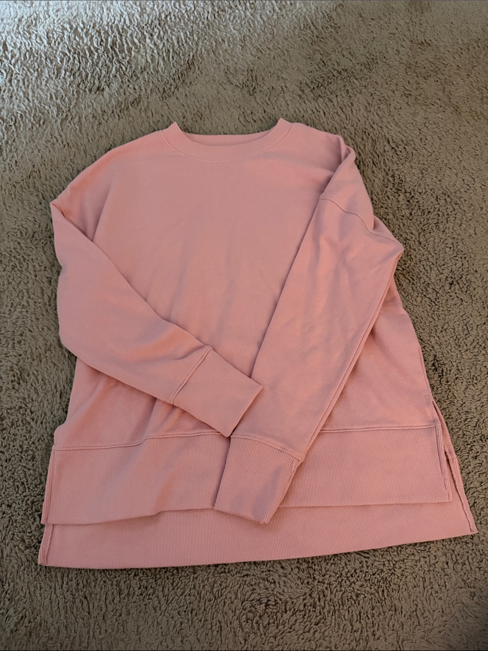 Women's Pink Crewneck Sweater
